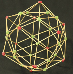 a large polyhedral ball.